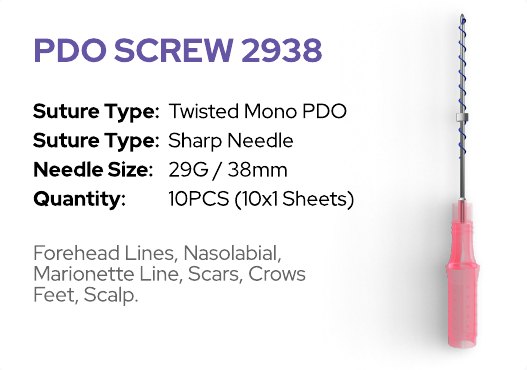 [X-2011] Xline® PDO SCREW 2938